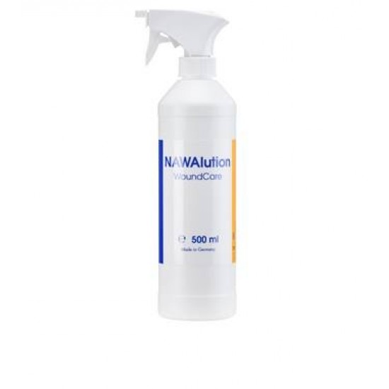 NAWA Solutie fara alcool pentru curatarea ranilor 500 ml